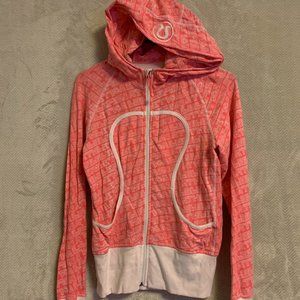 Lululemon Pink Zip Up Hoodie